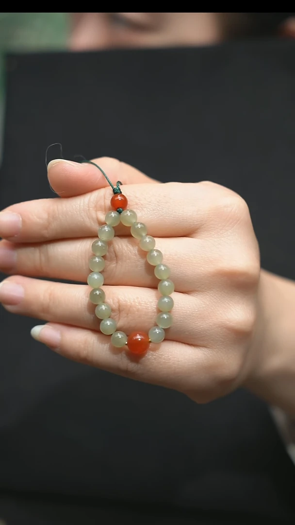 颈饰未镶嵌和田玉手机链