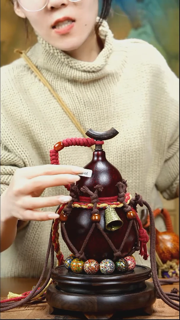 XL046网兜款酒葫芦不包手串（现货现发）