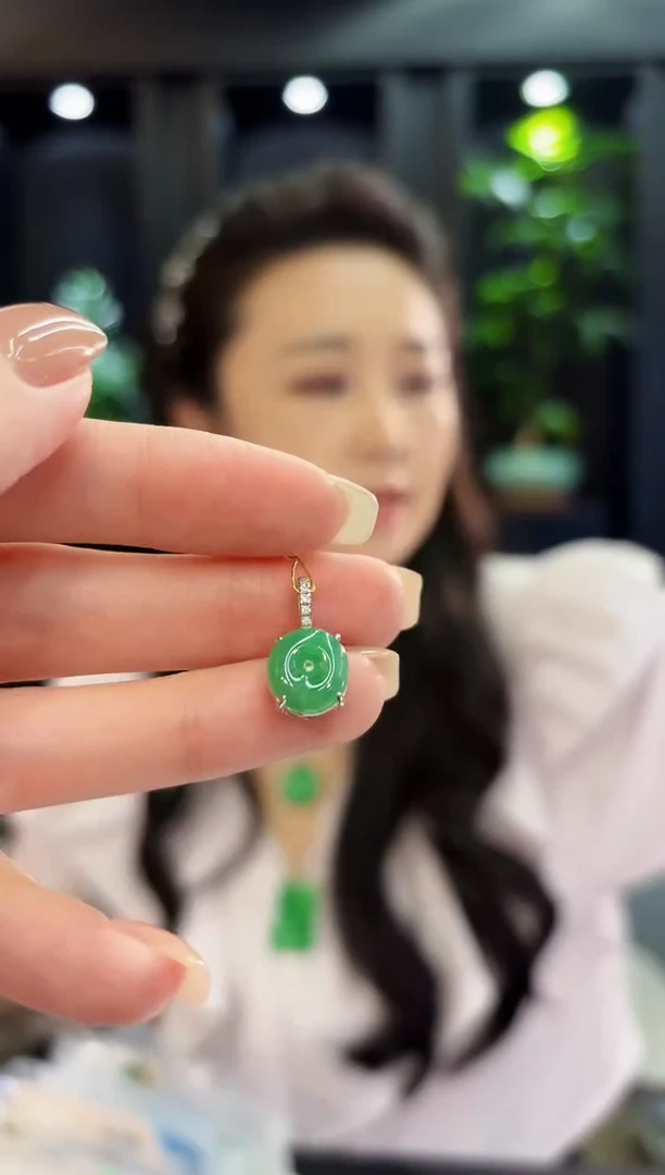 吊坠(不含链)未镶嵌翡翠 缅料A货/支持复检/一件