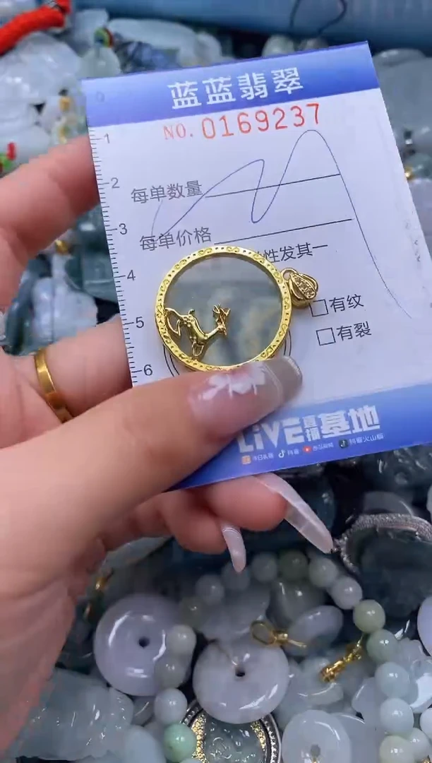 【闪购商品】翡翠颈饰未镶嵌闪购0169237多样性发其一