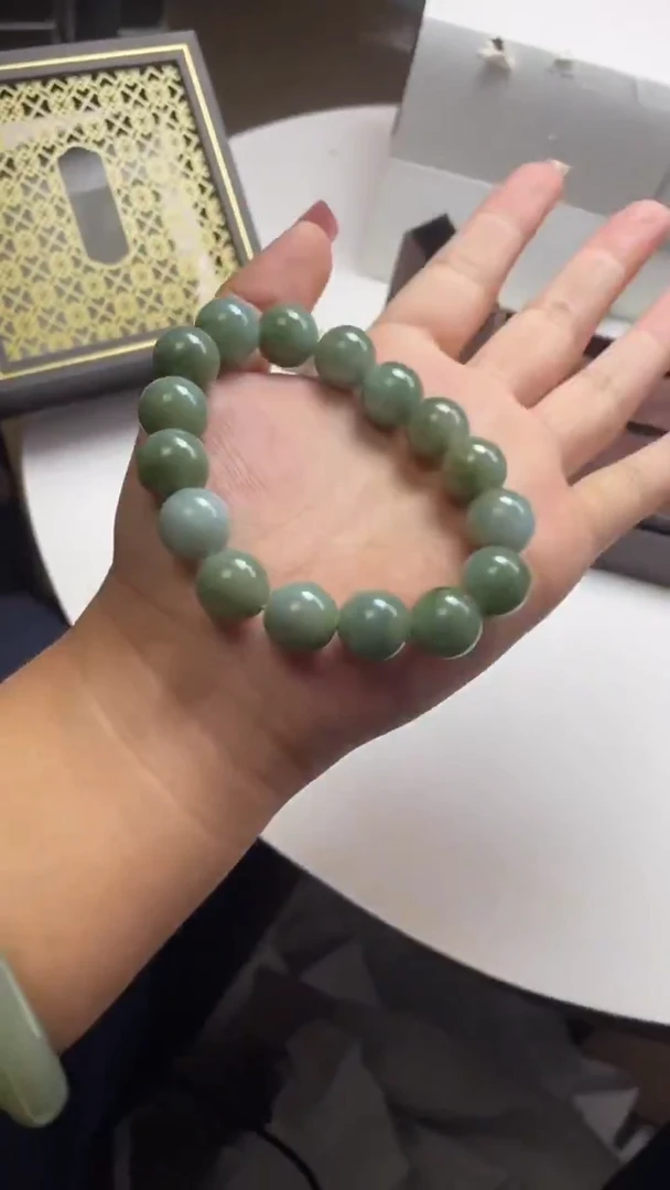 未镶嵌手链翡翠手串