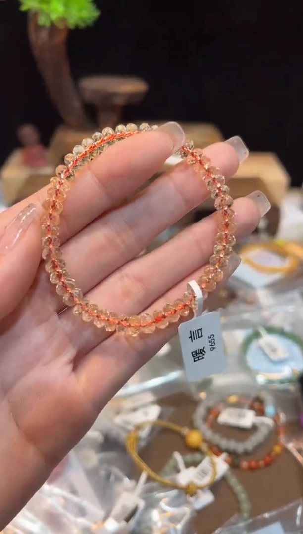 【闪购商品】水晶手链未镶嵌手饰@@9655