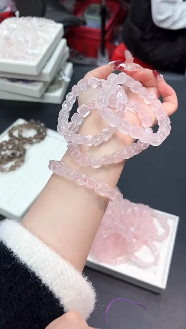 【闪购商品】水晶手串未镶嵌53o多样性发其一/1条默认微瑕