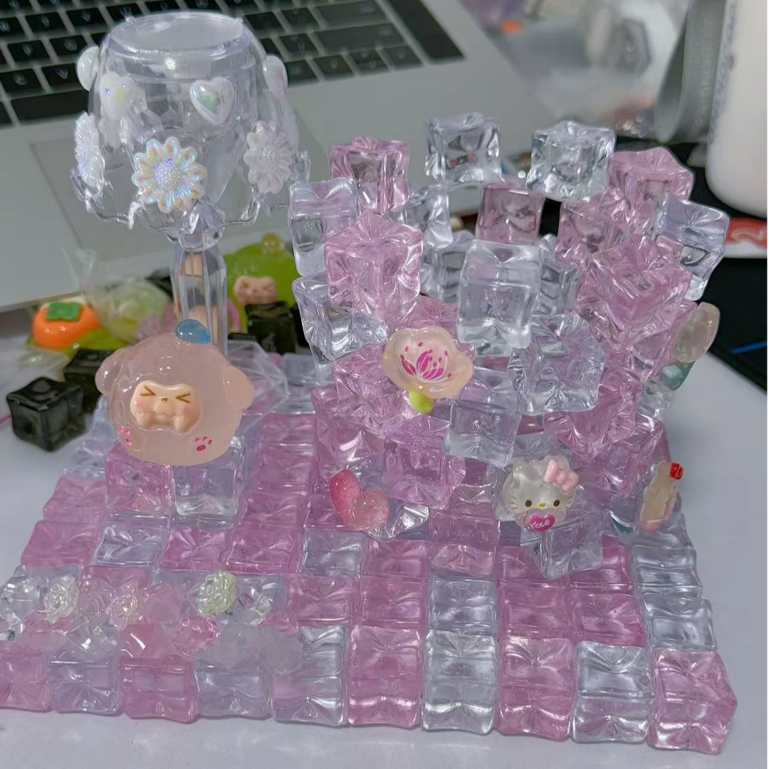 夜光星空冰块diy成品树脂创意手工代做指定款式发光礼物惊喜送人