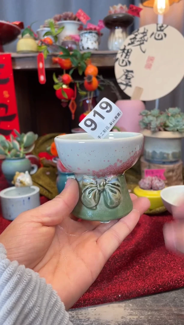 【闪购商品】摆件919知木小芳花盆