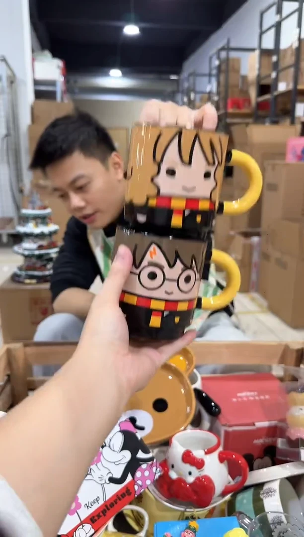 瓷片哈利波特赫敏叠叠杯