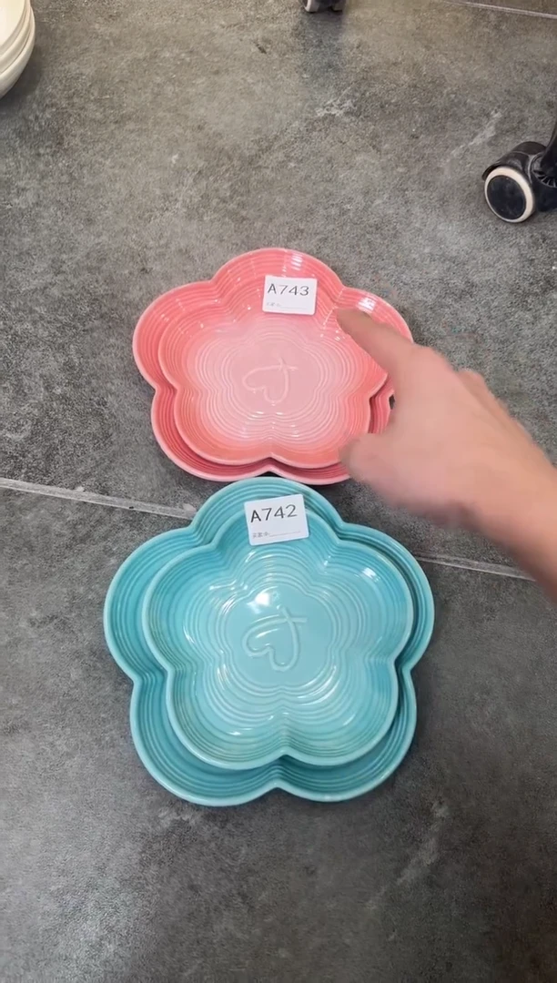 摆件陶A743+742  仓库微瑕陶瓷清仓福利