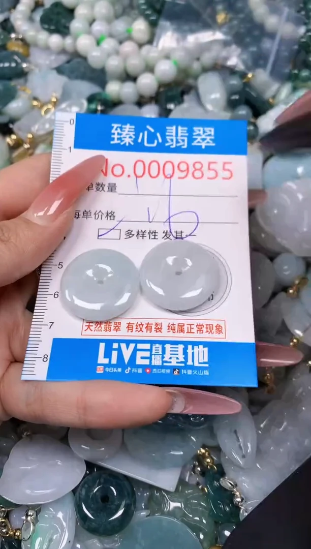 【闪购商品】翡翠颈饰未镶嵌含绳0009855