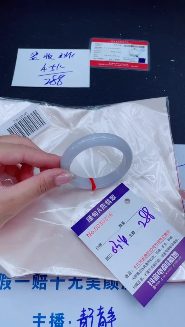 未镶嵌手镯翡翠288