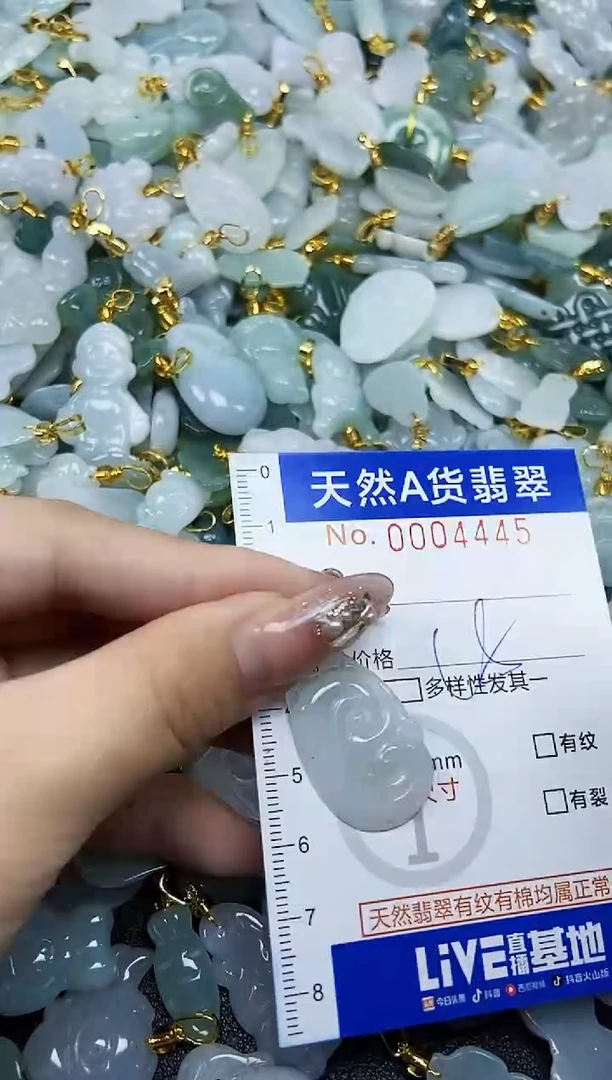 翡翠未镶嵌颈饰天然A货翡翠