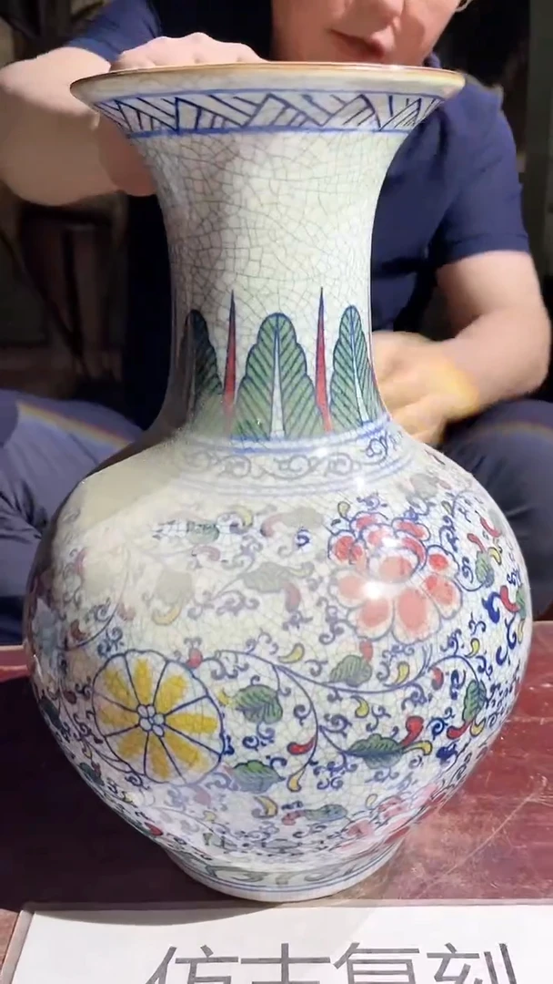 摆件景德镇陶瓷流水100