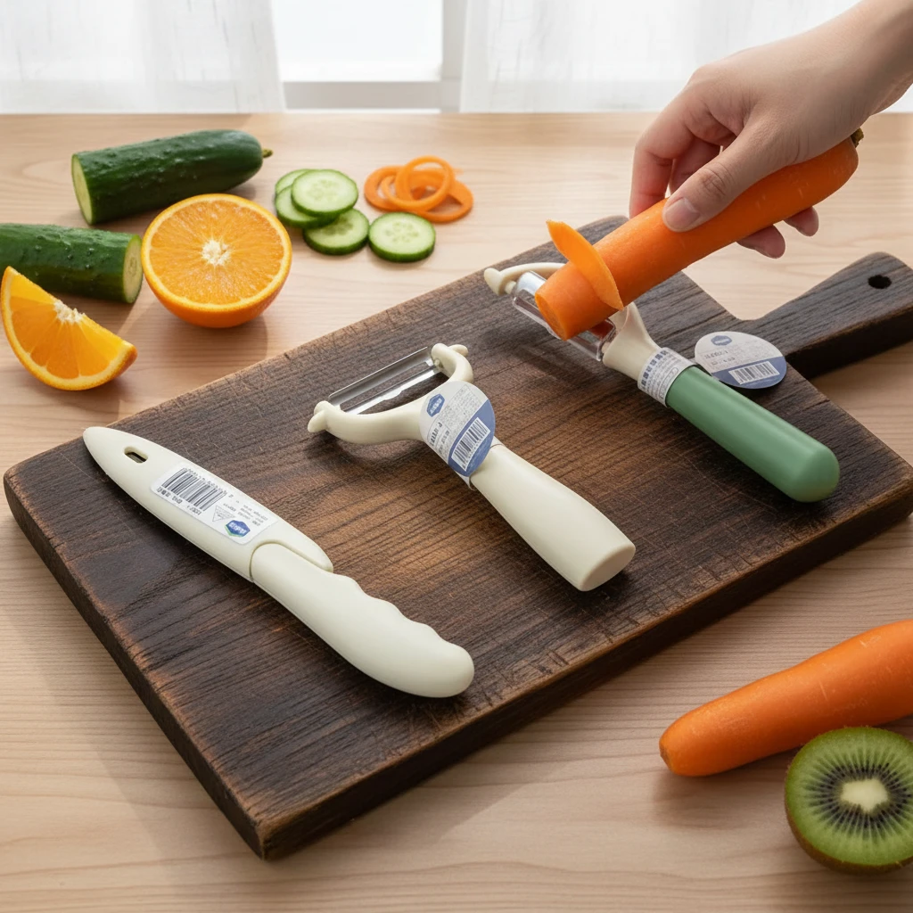 【到手3个】杰利来刨瓜果刀刨丝器锋利水果刀刮皮刀多功能削皮刀