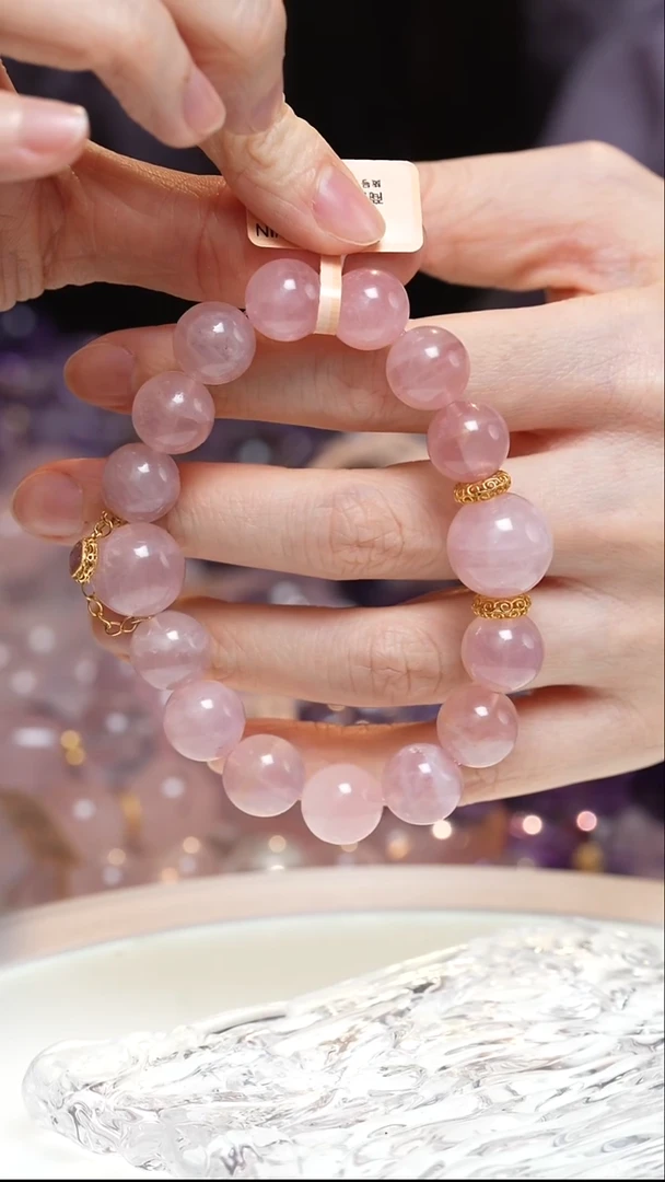 未镶嵌手串水晶粉水晶手串·MM0025NOV051L171