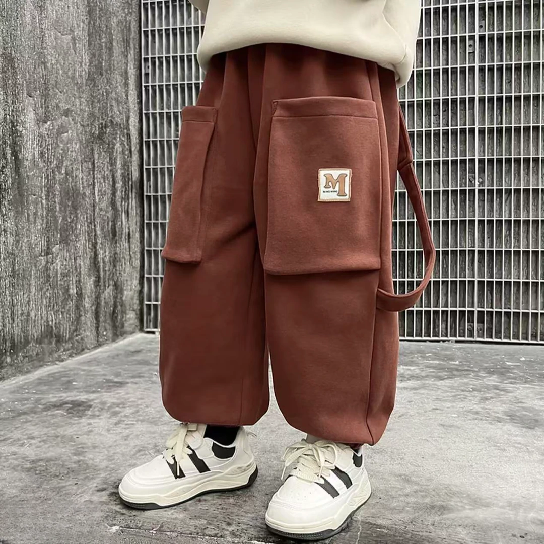 H029儿童潮流秋季卫裤