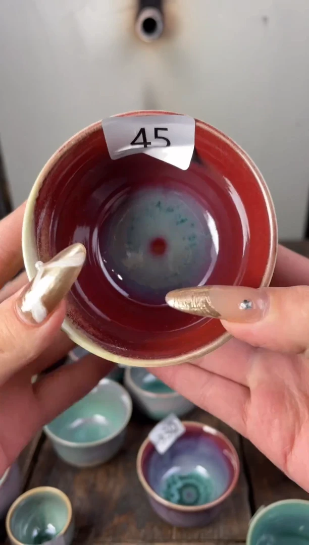 【闪购商品】摆件钧瓷手工茶器窑变