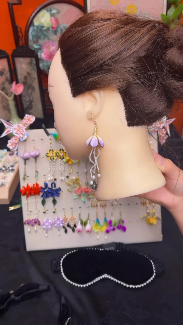 刺绣A*V非遗手工绒花