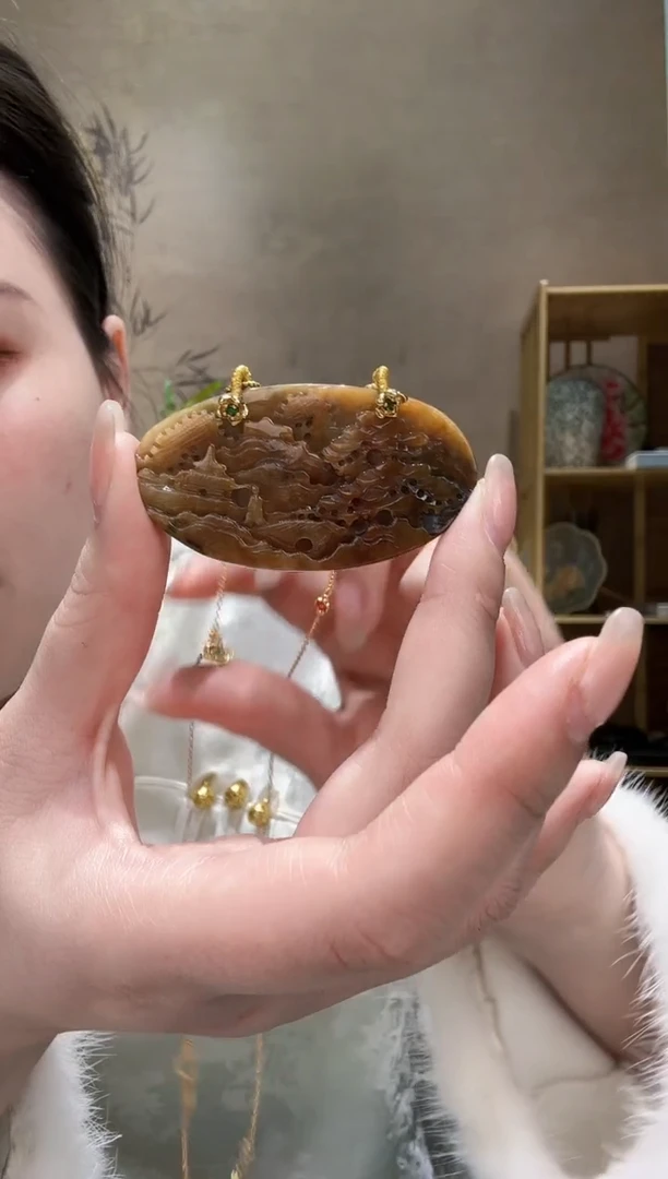 【闪购商品】翡翠颈饰未镶嵌吊坠