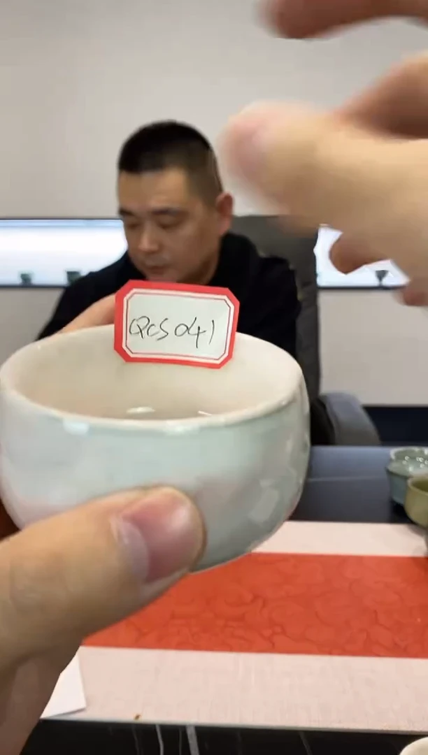 【闪购商品】紫砂茶杯QCS041 青瓷 张武平制