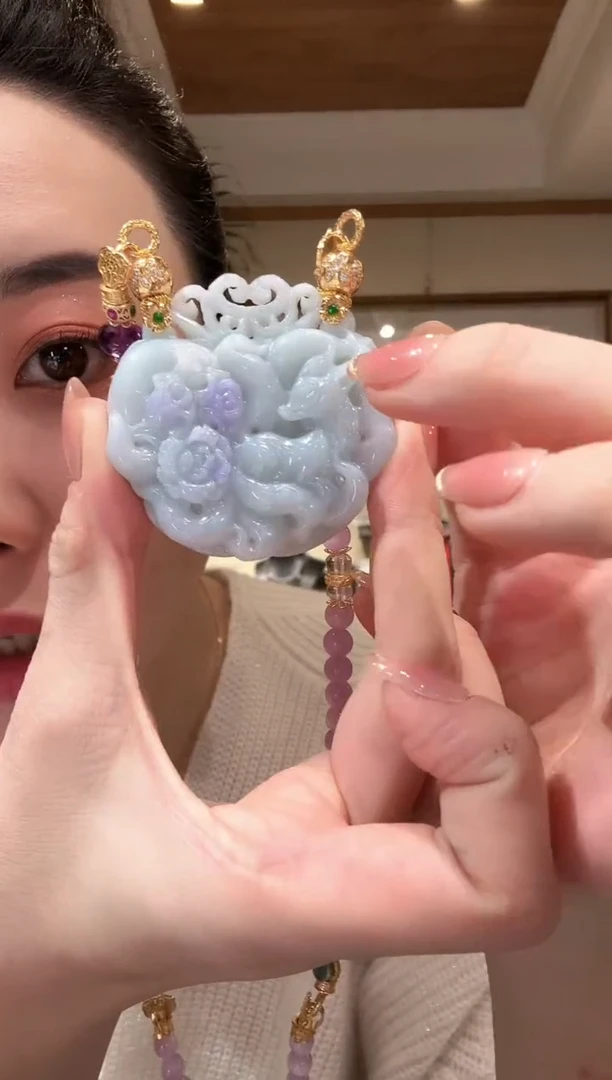 【闪购商品】翡翠颈饰未镶嵌国风