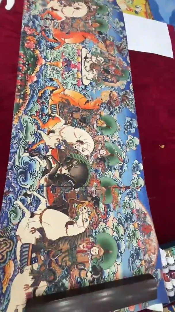 卷轴画唐卡16079