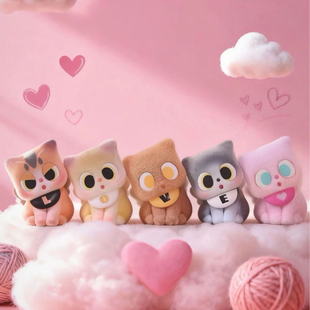 【平拆】pitty咪的名字lucky组mini盲盒盲袋可爱摆件