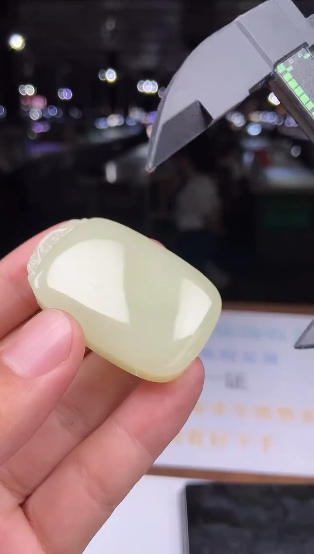 定制和田玉懒*喵 天然和田玉拍一发一BJJ1277