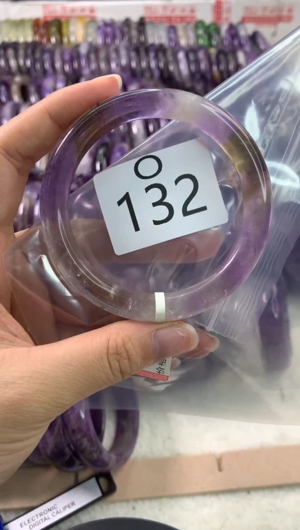 【闪购商品】水晶水晶手镯O未镶嵌132-57