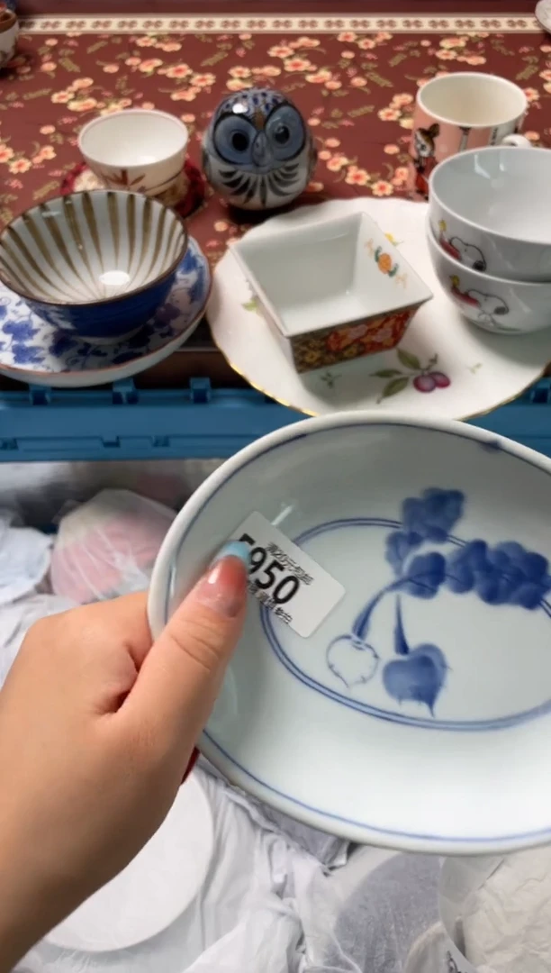 瓷片張***歪瓷器瓷器E950
