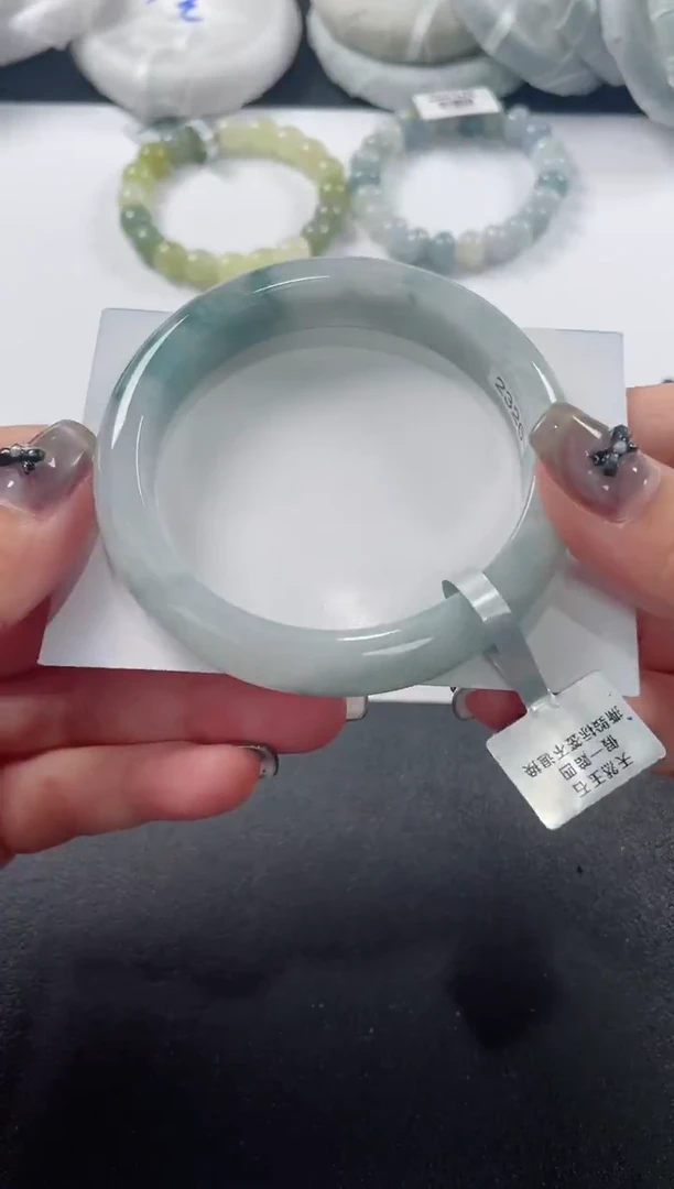 未镶嵌手镯翡翠基地发货H1880 58+
