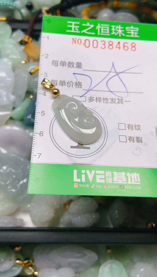 【闪购商品】翡翠颈饰未镶嵌闪购0038468