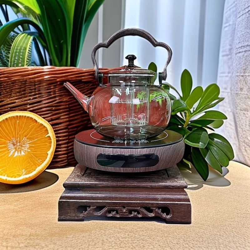 茶艺名多功能电陶炉蒸煮小型陶炉家用煮茶提梁壶烧水1500w电陶炉