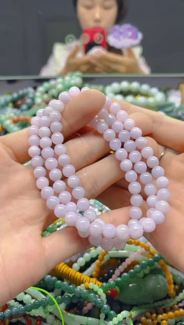 颈饰未镶嵌翡翠6MM