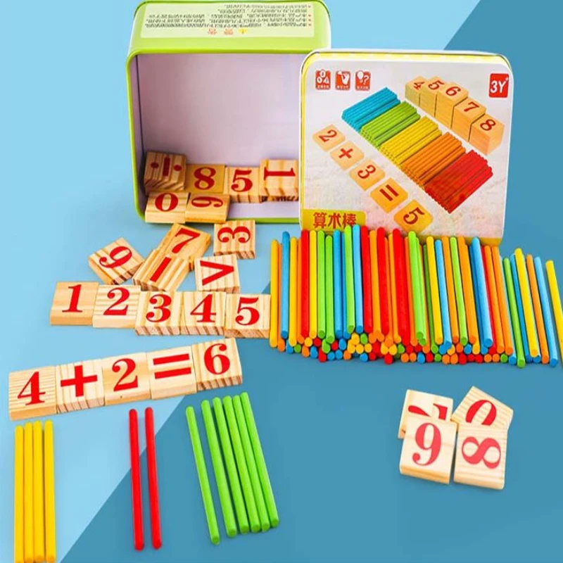 幼儿园加减法数学教具算数棒益智数数神器