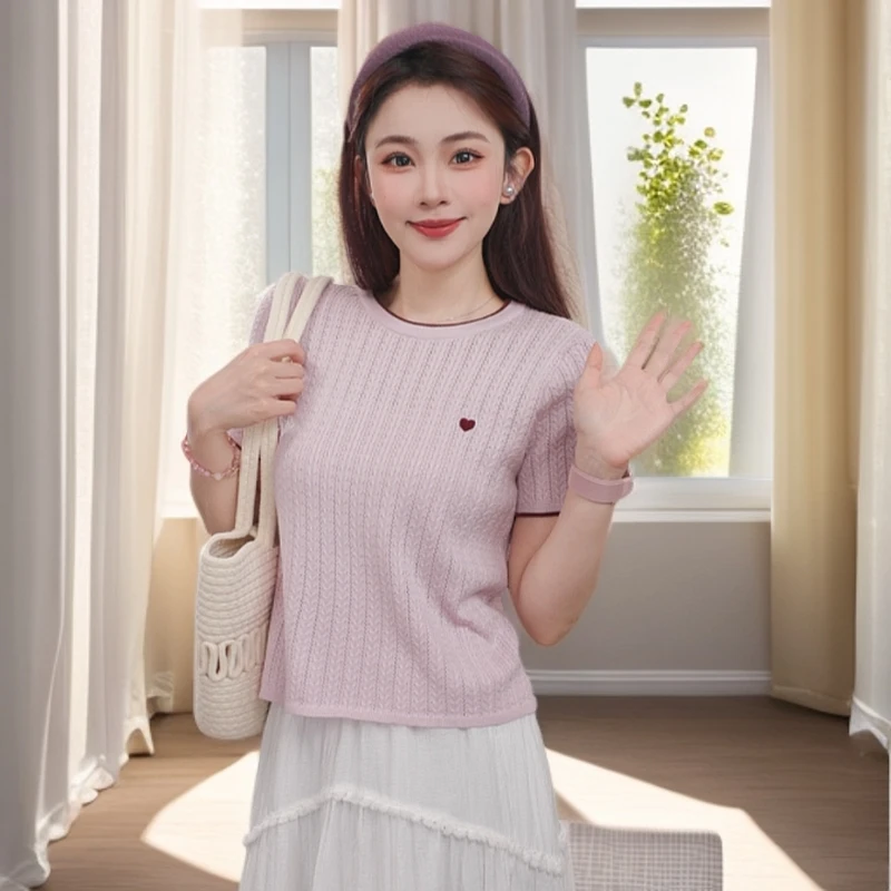 【欧若风新品】茵曼夏季时尚休闲百搭V领修身无袖针织衫（多色可选）