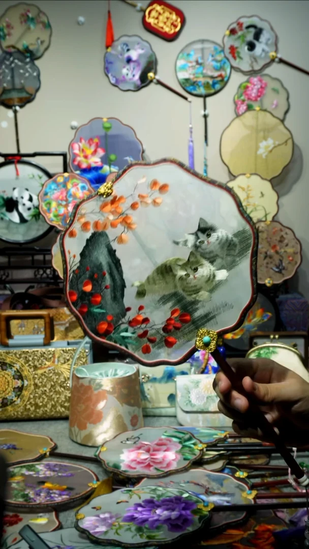 刺绣纯手工苏绣艺术品