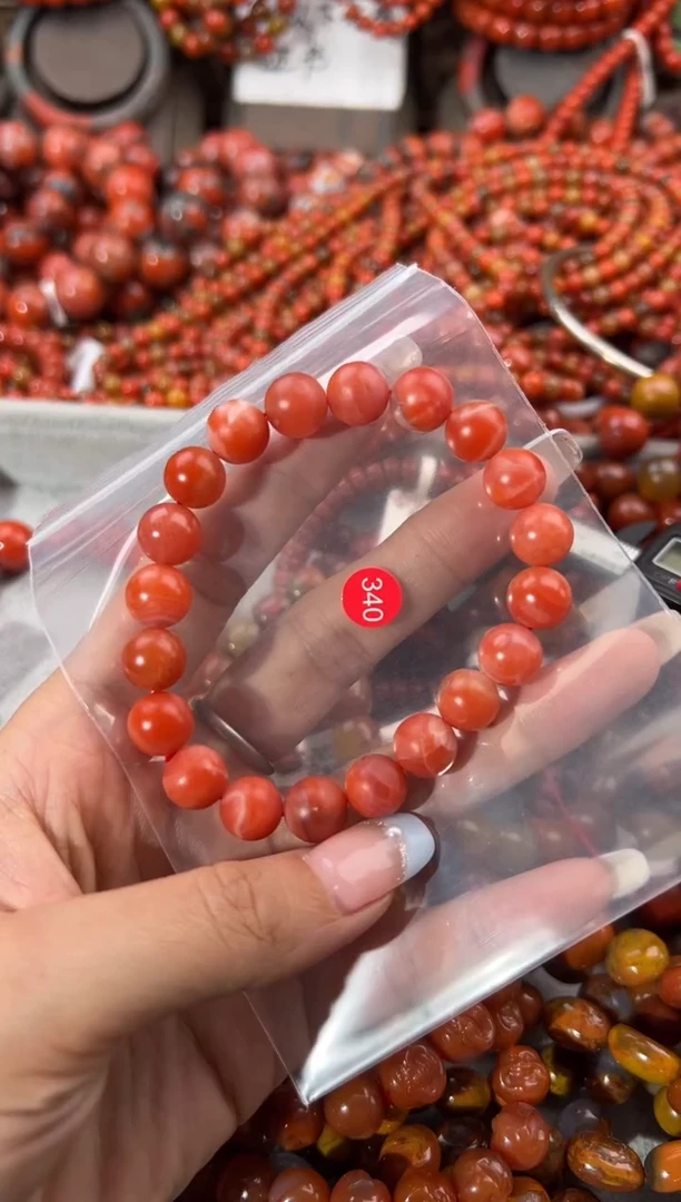 未镶嵌手串南红玛瑙10