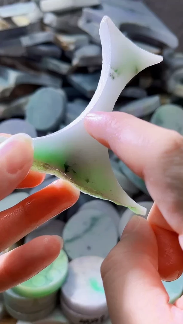 裸石翡翠天然翡翠A货古 南 801