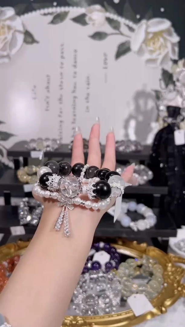 【闪购商品】水晶手链未镶嵌天然水晶默认微瑕 多样性发货发其一