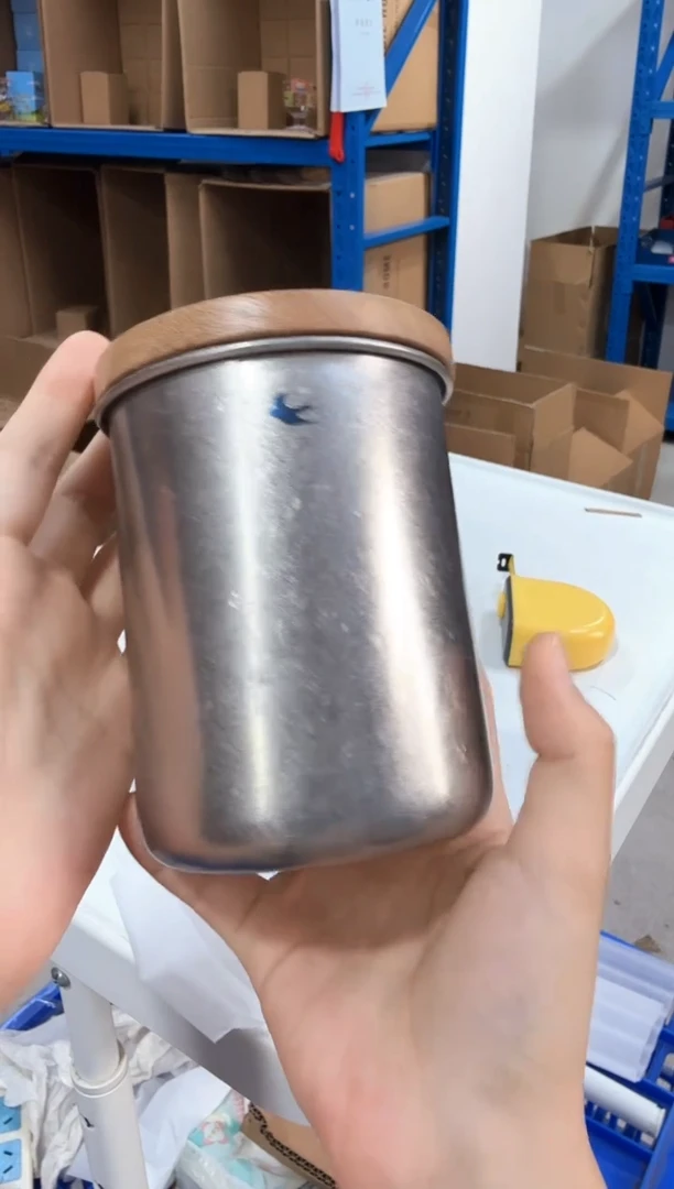 瓷片500ml咖啡罐