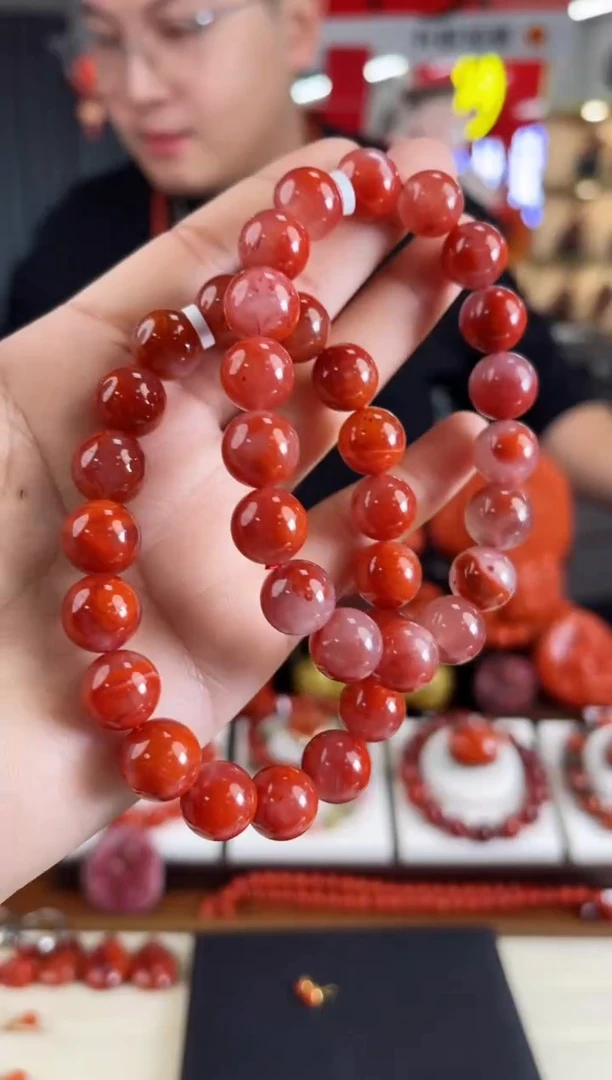 未镶嵌瓦西手串11mm南红玛瑙（多样式发其一）