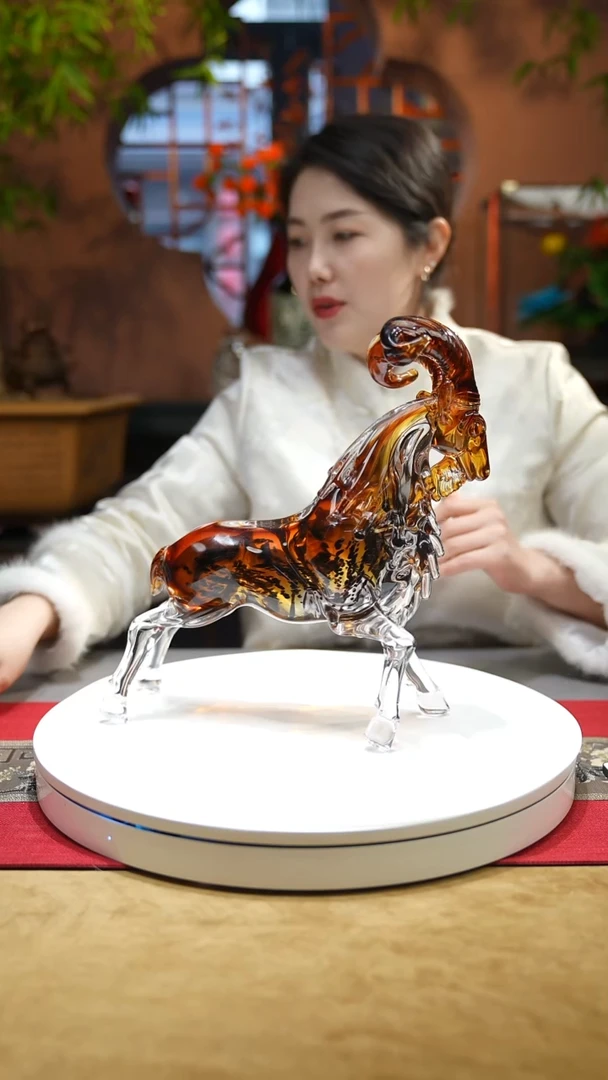 【闪购商品】琉璃手工艺品山羊