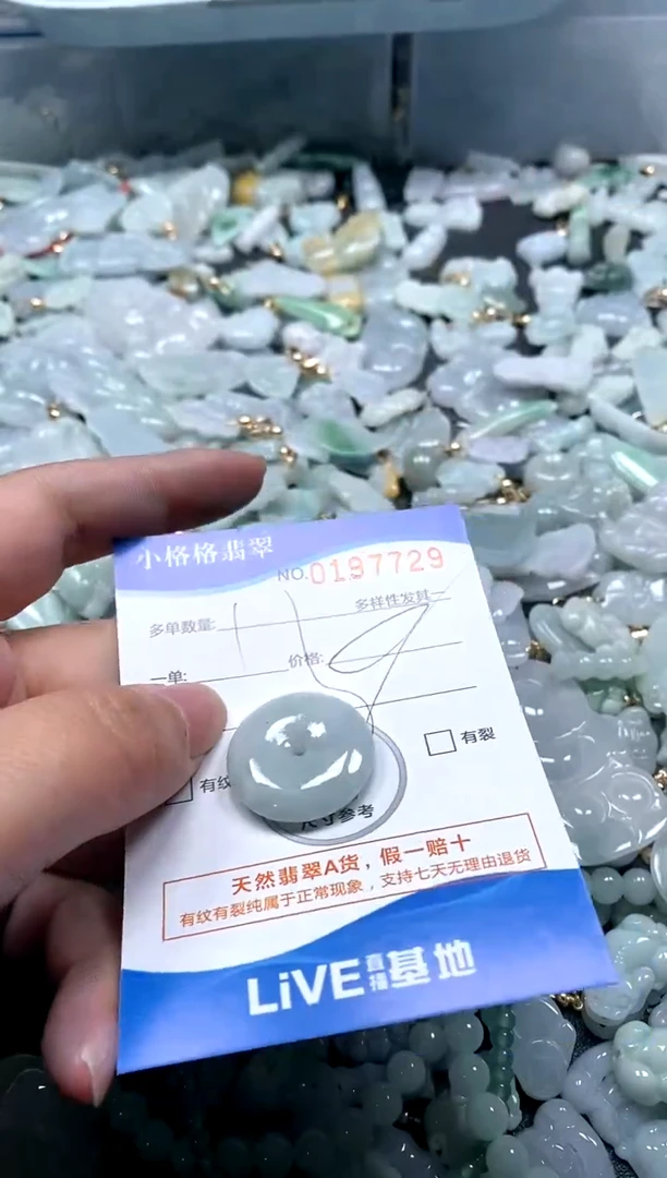 【闪购商品】翡翠颈饰未镶嵌闪购商品0197729