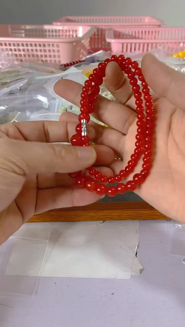 【闪购商品】水晶颈饰银S925镶嵌269红宝，蓝宝，多样性发一件赠链1