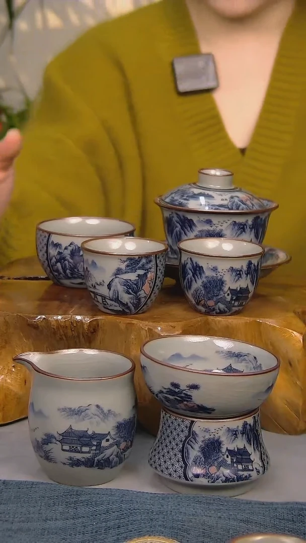 【闪购商品】简装家用款6件套 陶瓷家用茶具系列