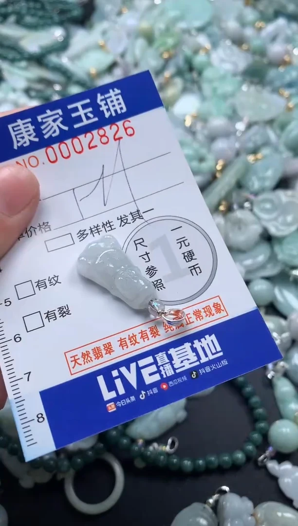 颈饰未镶嵌翡翠2826