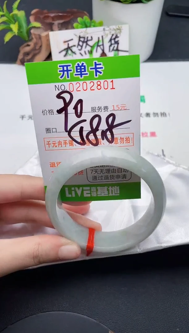 未镶嵌手镯翡翠01天然翡翠A货