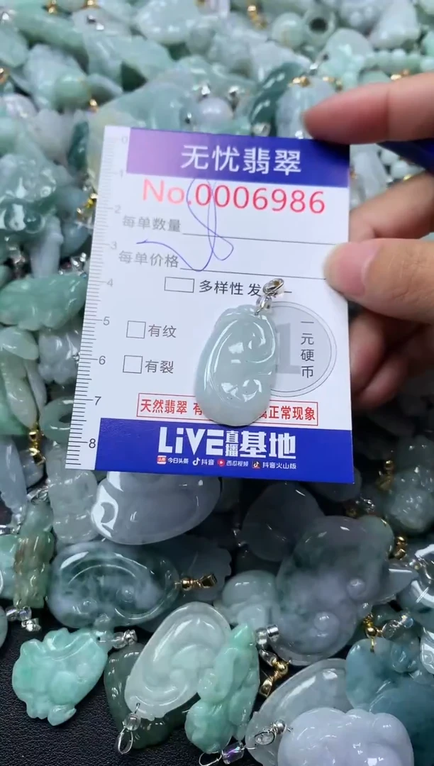 颈饰未镶嵌翡翠6986