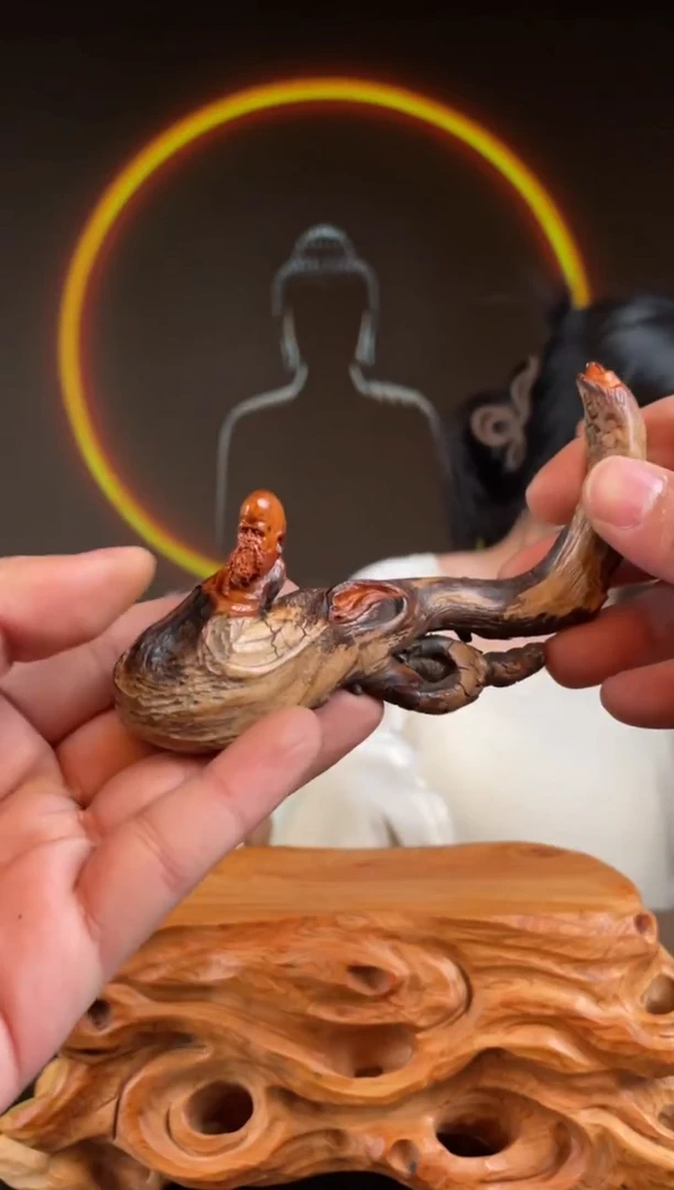 柏木（崖柏）手工摆件,先抢先得! 编号:290