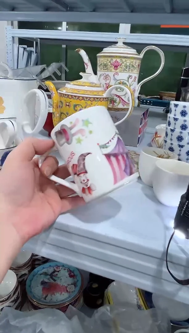 瓷片日用陶瓷（简装）马克杯一个