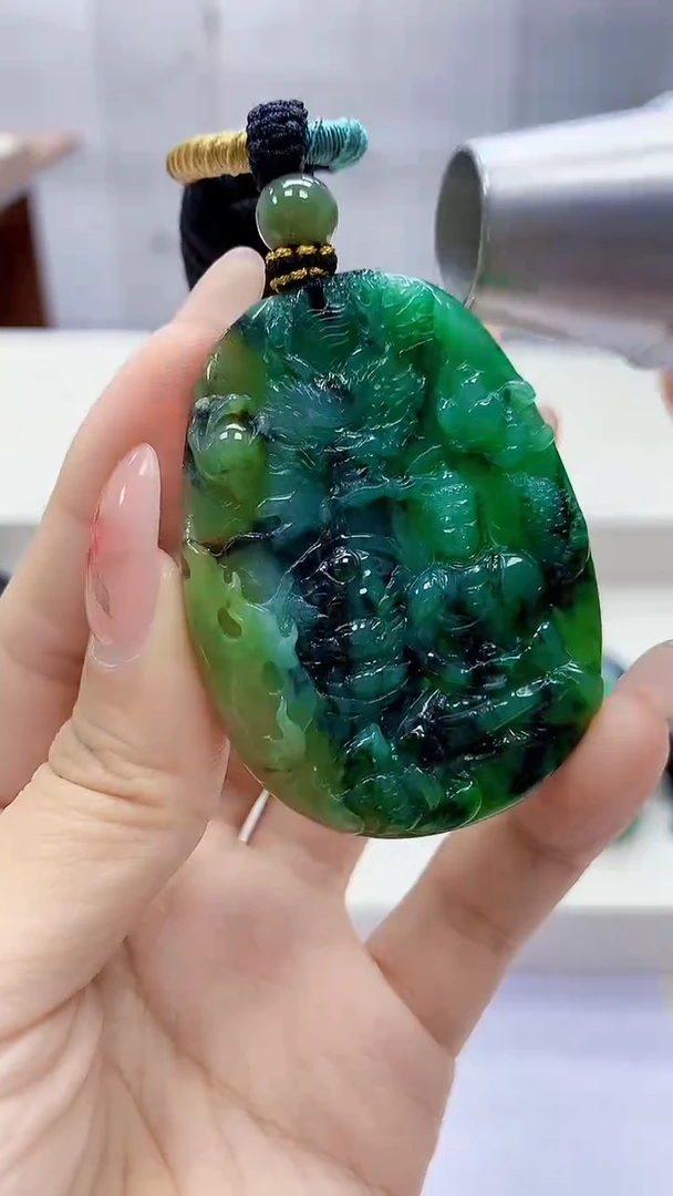 未镶嵌定制翡翠4917ty-毛货挂件86